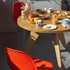 Cadeira Eames em Plástico DSW / Ácer Dourado